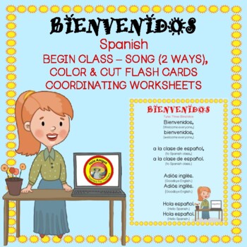 Welcome back to school Spanish song and activities - Bienvenidos by Hola  Amigos