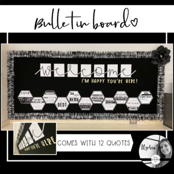 Preview of Welcome bulletin board back to school | Classroom decorations