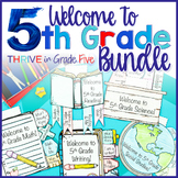Welcome to 5th Grade - Layer Books Bundle