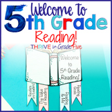 Welcome to 5th Grade Reading - Engaging Layer Book