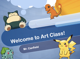 Welcome to Art Class Pokemon Theme