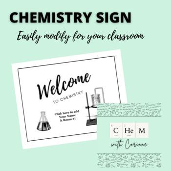 Preview of Welcome to Chemistry 