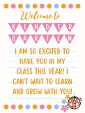 Welcome to Class Greeting Cards (Groovy Theme Set)