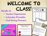 Welcome to Class!  Secondary Grades Organization & Ice Bre