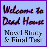 Welcome to Dead House Novel Study Worksheets (all chapters
