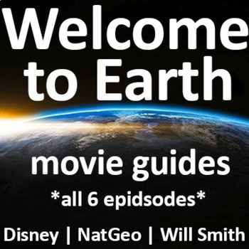 Preview of Welcome to Earth Worksheet BUNDLE | All 6 Episodes | Questions | 2021 DISNEY