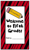 Welcome to Fifth Grade (Back to School Book)