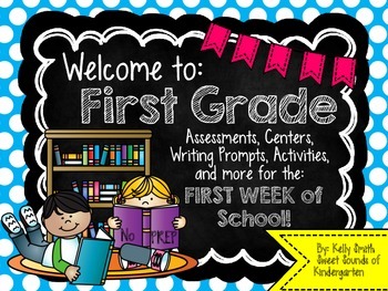 Preview of First Grade Beginning of the Year Printables {Welcome to First Grade!}