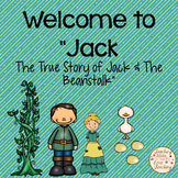 Jack:  The True Story of Jack and the Beanstalk - A Novel Study