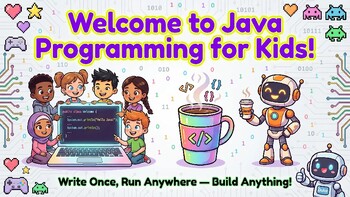 Preview of Welcome to Java Programming for Kids: Visual Lessons and Projects