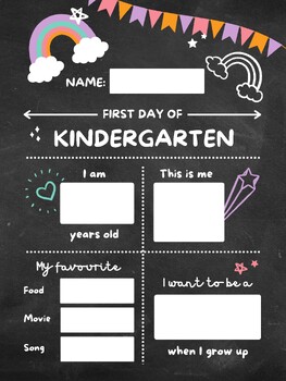 Preview of Welcome to Kindergarten