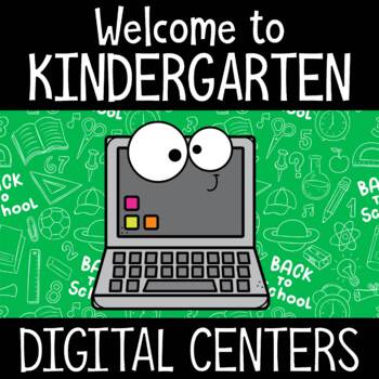 Preview of Welcome to Kindergarten | Digital Activities Games BUNDLE | Back to School