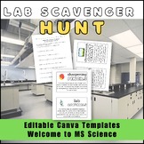 Welcome to MS Science: Laboratory Scavenger Hunt