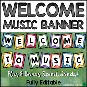Preview of Welcome to Music Posters: Music Bulletin Board