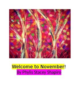 Preview of Welcome to November!