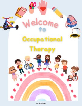 Preview of Welcome to Occupational Therapy, Speech and Physical Therapy Signs/Posters