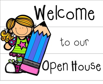 Welcome to Open House Light box Sign by MrsCruzTeach | TPT