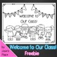 Welcome to Our Class Coloring Sheet FREEBIE by Josie's Place | TpT