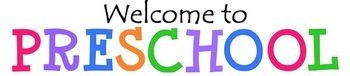 Welcome to Preschool Banner by Maria Gavin from Kinder Craze | TpT