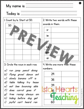 back to school 2nd grade back to school activities by isla hearts teaching