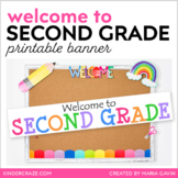 Welcome to Second Grade Banner