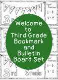 Welcome to Third Grade Bookmark Bulletin Board Back to Sch