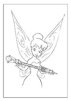 i love tinkerbell coloring pages