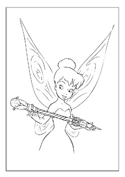 disney fairies coloring pages rosetta