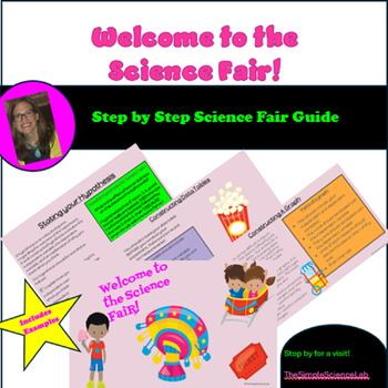 Preview of Welcome to the Science Fair! A Step by Step Science Fair Guide