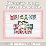 Welcome to the Speech Room Bulletin Board Kit | Speech Room Decor