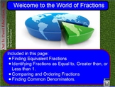 Welcome to the World of Fractions