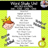 -NG Welded/Glued Sounds Word Study: Activities, Games, Worksheets