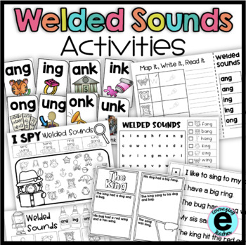 Preview of Welded Sound Activities | Science of Reading