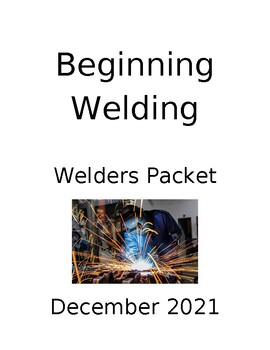 Preview of Welding Activity Packet