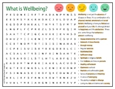 Wellbeing Word Search