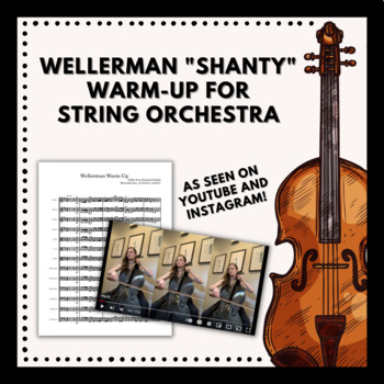 Preview of Wellerman Shanty Warm-Up Modulating Warm-Up for String Orchestra