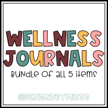 Preview of Wellness Journal Bundle