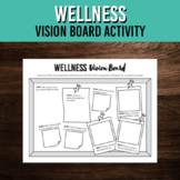 Wellness Vision Board | Mental and Physical Health Activit