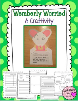 Preview of Wemberly Worried Craftivity & Printables