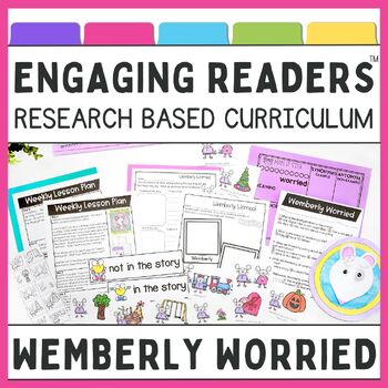 Preview of Wemberly Worried by Kevin Henkes Lesson Plans, Craft & Activities