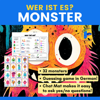 Preview of Wer ist es?: Monsters
