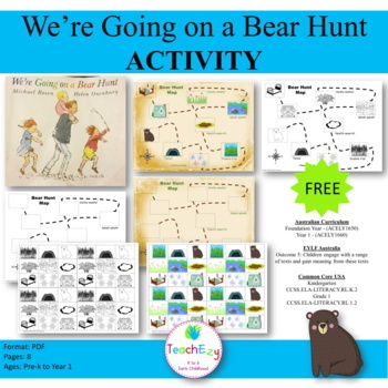 Preview of We're Going on a Bear Hunt After Reading Activity