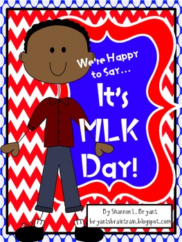 Preview of (MLK Unit) We're Happy to Say, It's MLK Day!