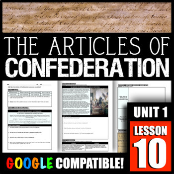 Preview of Were the Articles of Confederation a success or a failure?