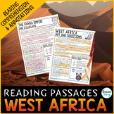 West Africa Reading Passages Comprehension Questions Annot