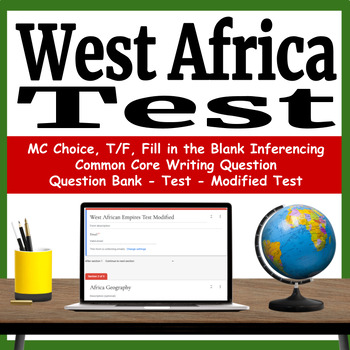 Preview of West African Empires & Kingdoms - Test & Study Guide - Ghana, Mali, Songhai