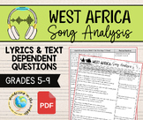 West African Empires Song Analysis