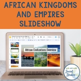 West African Kingdoms Slideshow with Note Sheet | Ghana Ma