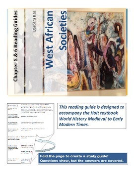 Preview of West African Societies Reading Guide - Chapters 5 & 6