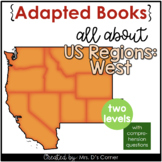 West Region Adapted Books [ Level 1 and Level 2 ] | US Reg